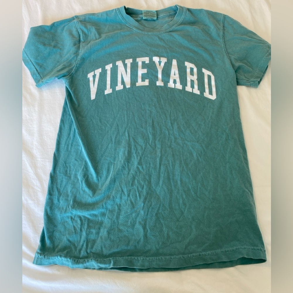 Women’s Comfort Colors Teal Vineyard Tee